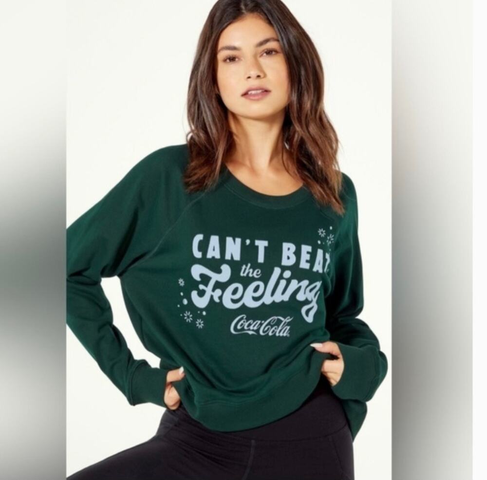 #WILDFOX Can't Beat The Feeling Sommers Coca-Cola Crewneck Size Large NWT*